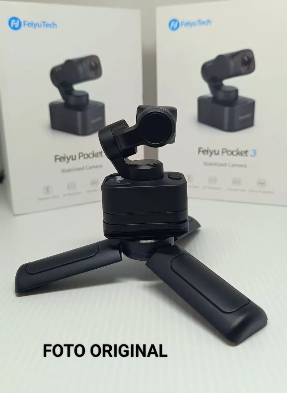 Feiyu Pocket 3 Gimbal Compacto 4K | Novo | Zona Leste SP - Foto 6