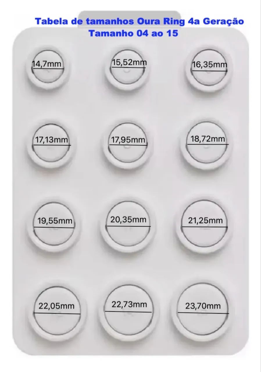 Oura Ring 4 Tamanho 12 Brushed Silver - Foto 5
