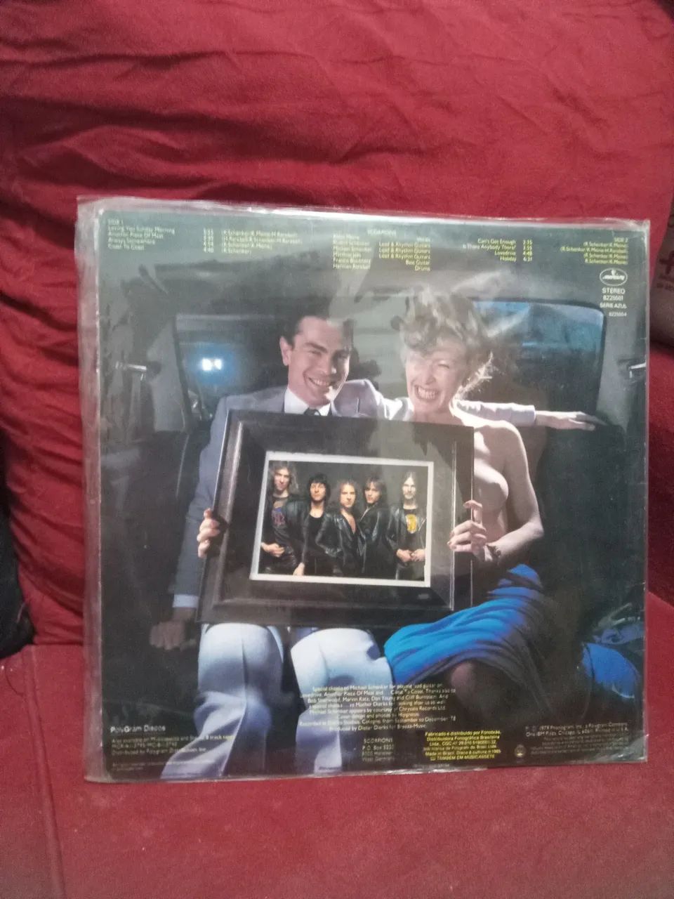 LP disco vinil Scorpions Lovedrive Hard Rock - Foto 2