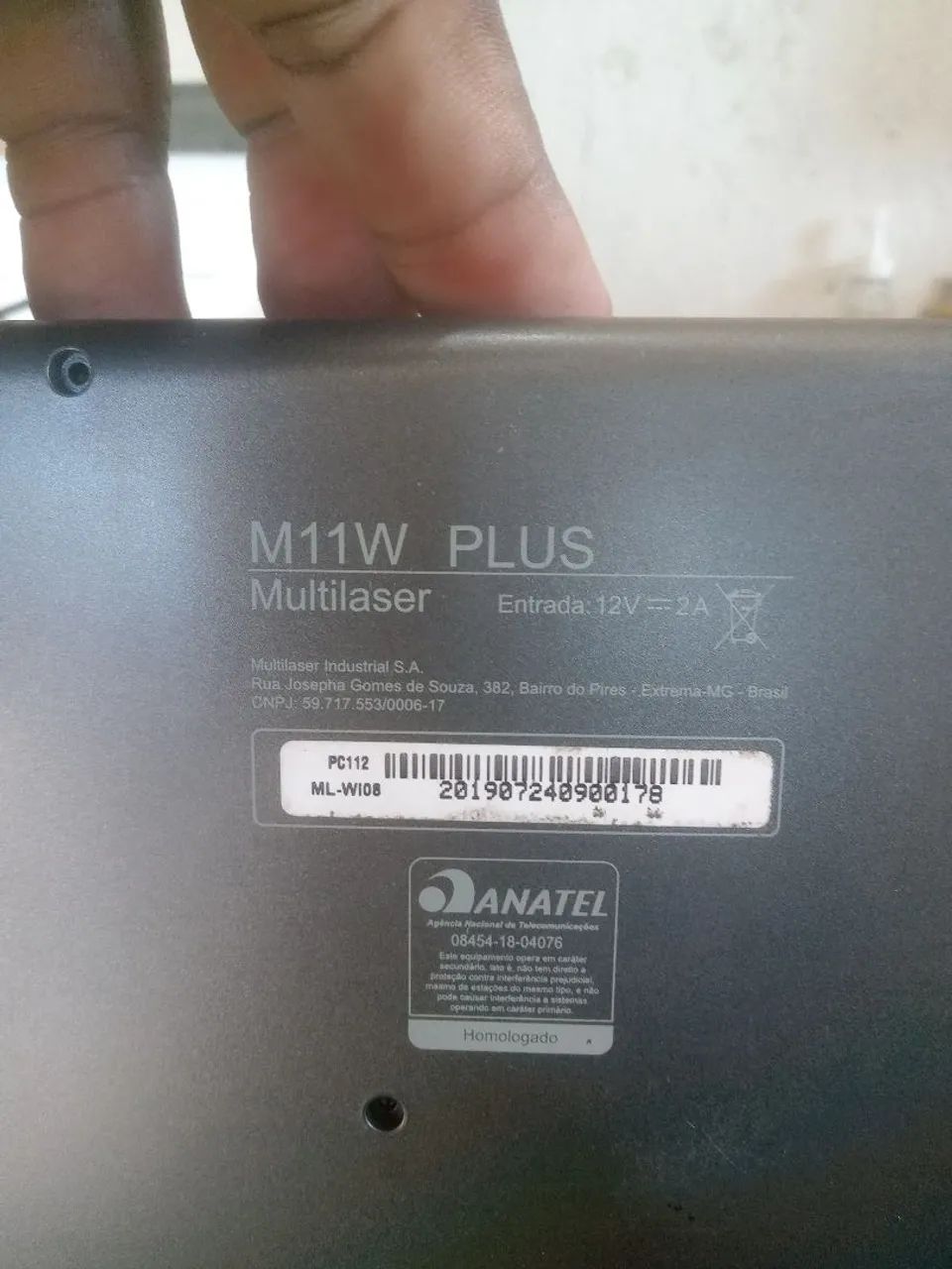 Vendo carcaça de notebook 2 em 1 Multilaser 