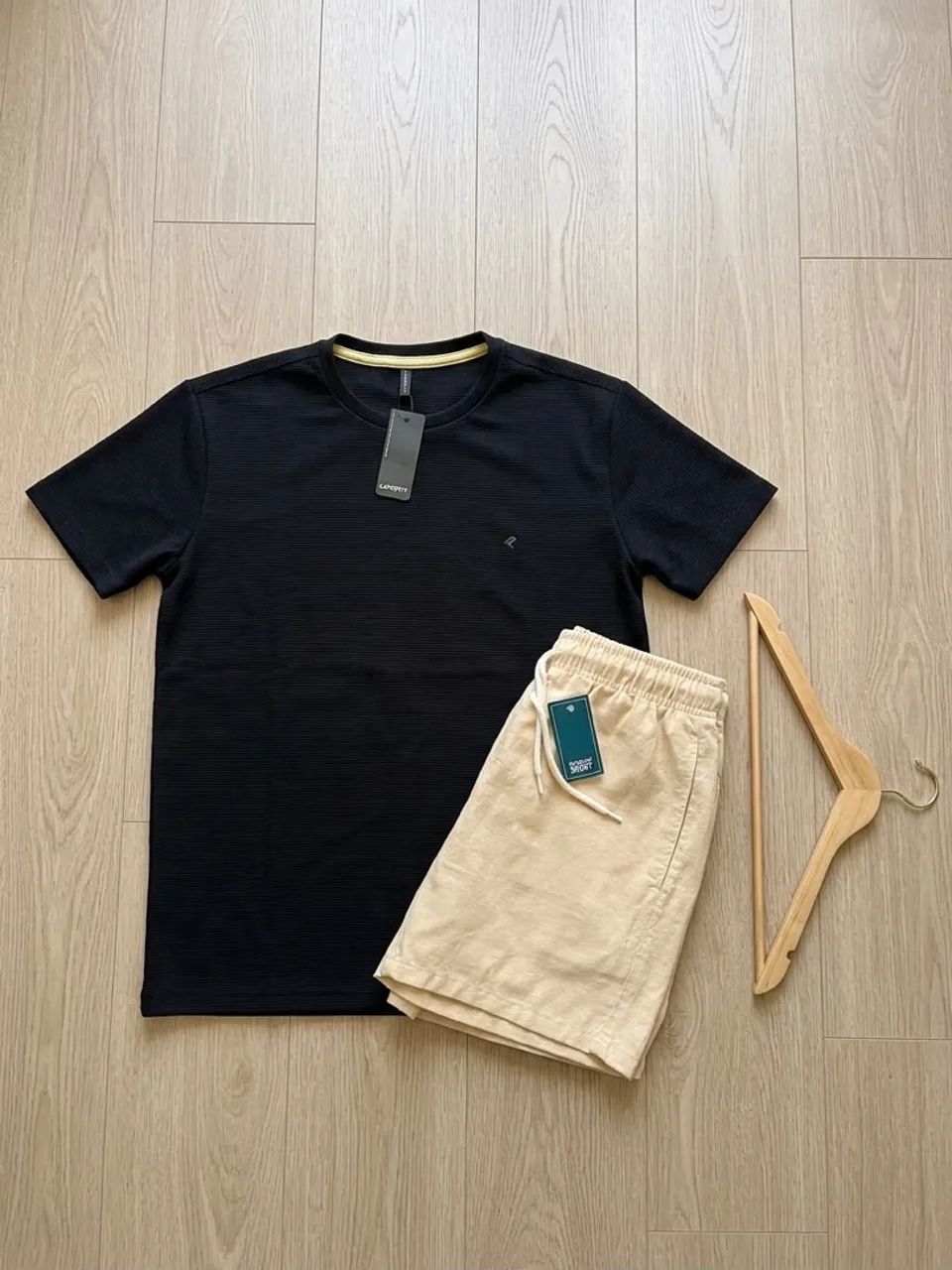 Kit camisa premium e bermuda linho  - Foto 3