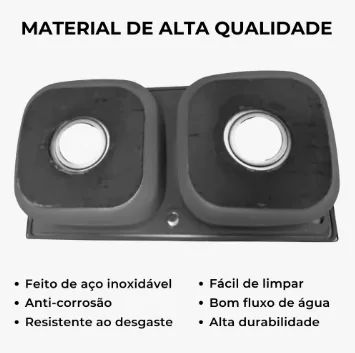 Cuba Dupla Inox (Nova) - Foto 2