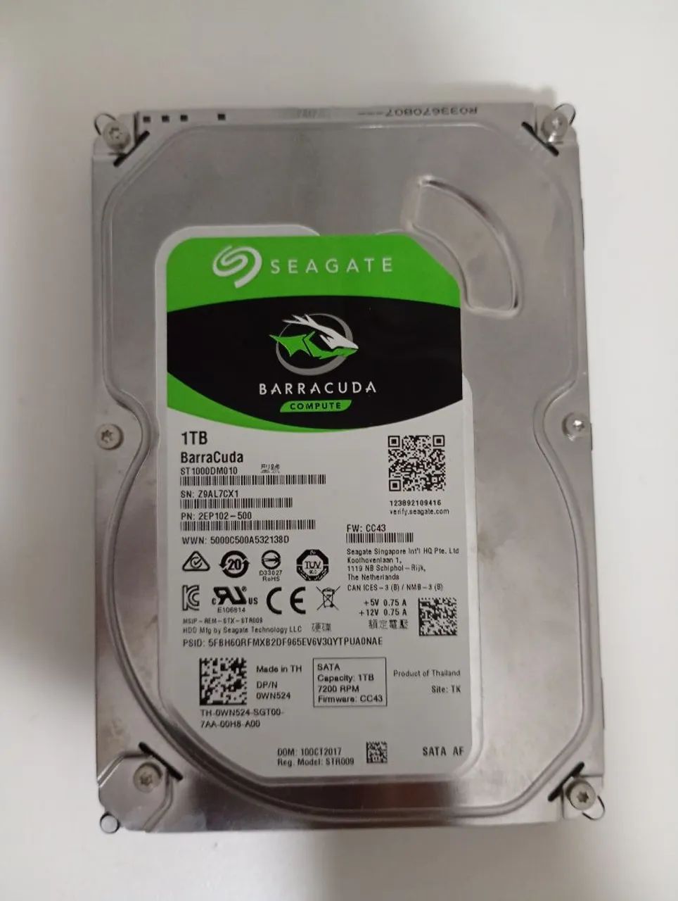 HD 1T Seagate interno 