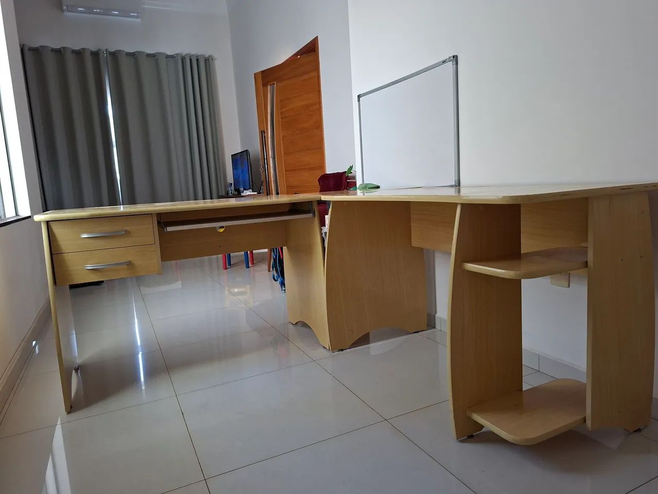 Mesa escritório conjunto completo - Foto 2
