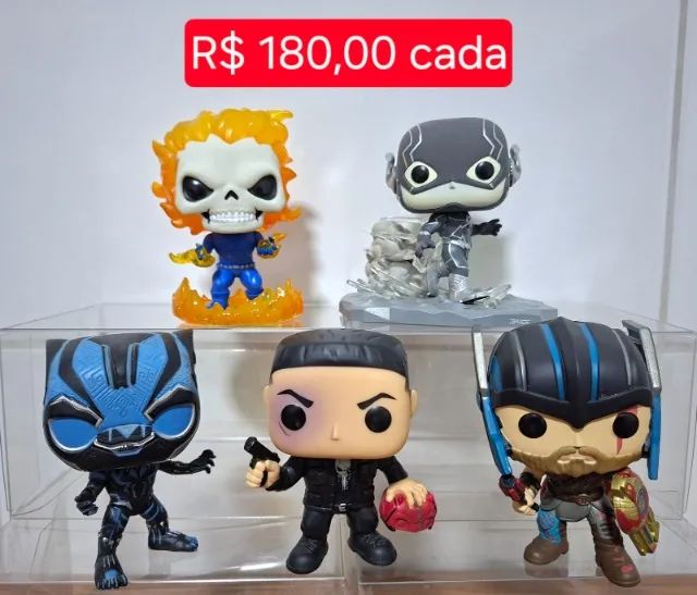 Funko Pop! Marvel e Dc Exclusivos 