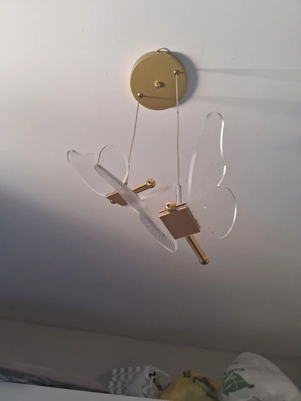 Lustre pendente borboleta  - Foto 2