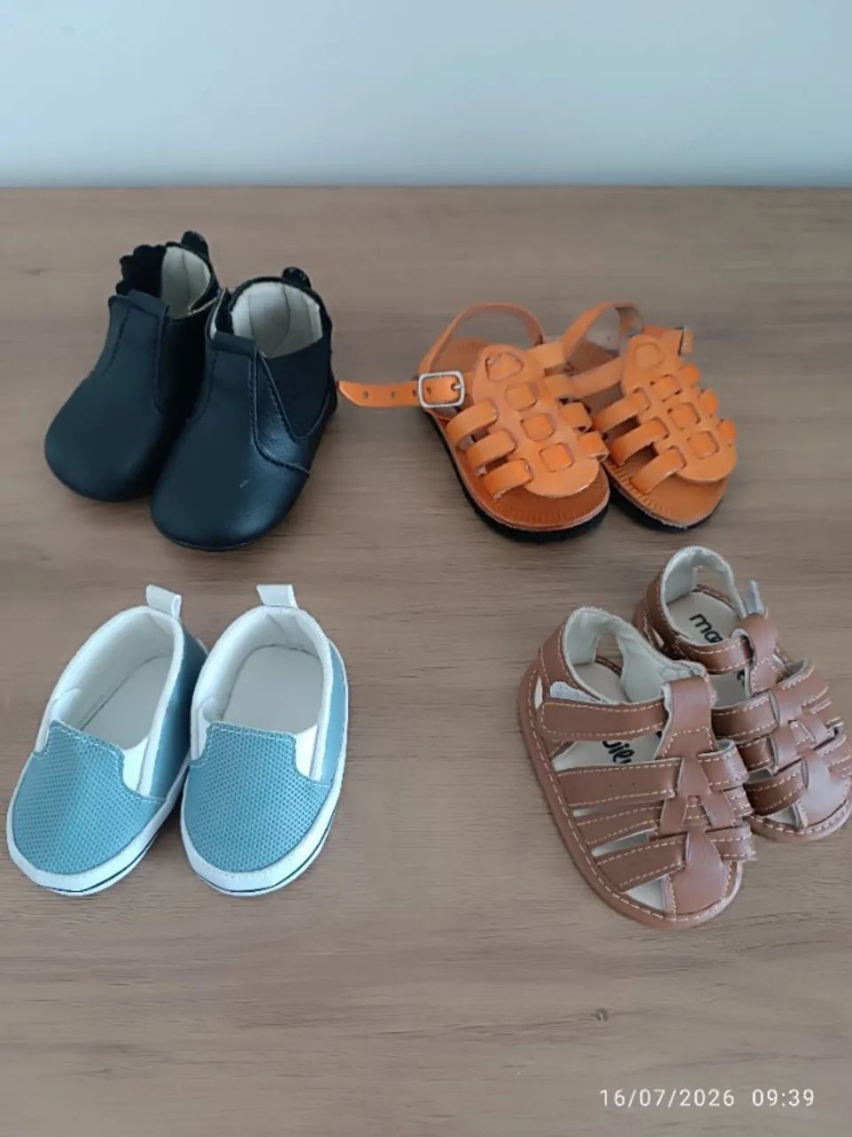 Sapatinhos de bebês 