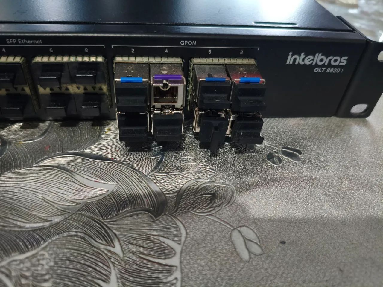OLT Intelbras 8820i - 8 Portas GPON - Usada e Funcionando Perfeitamente. - Foto 2