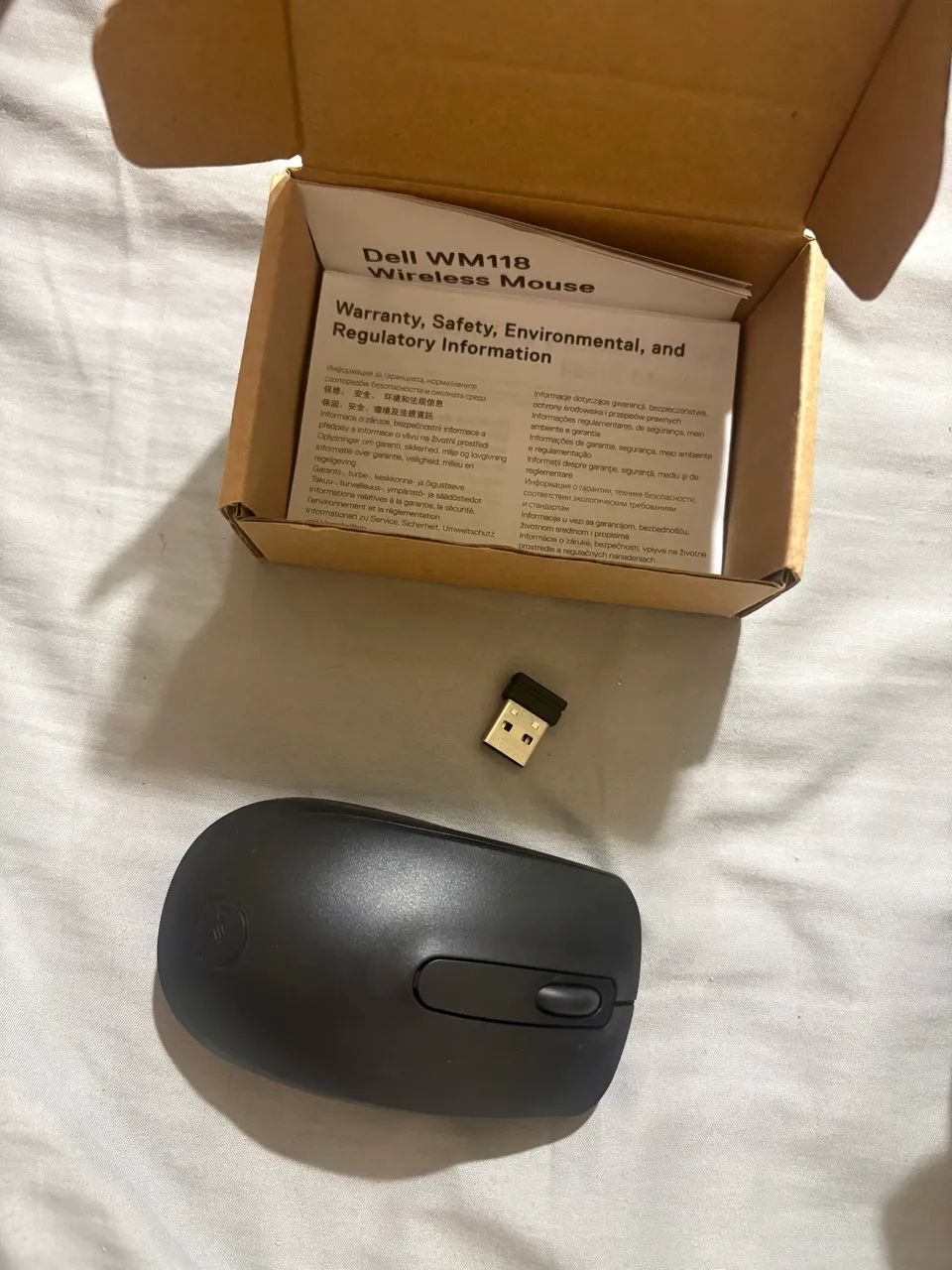 Mouse Sem Fio Dell WM118 Original  - Foto 3