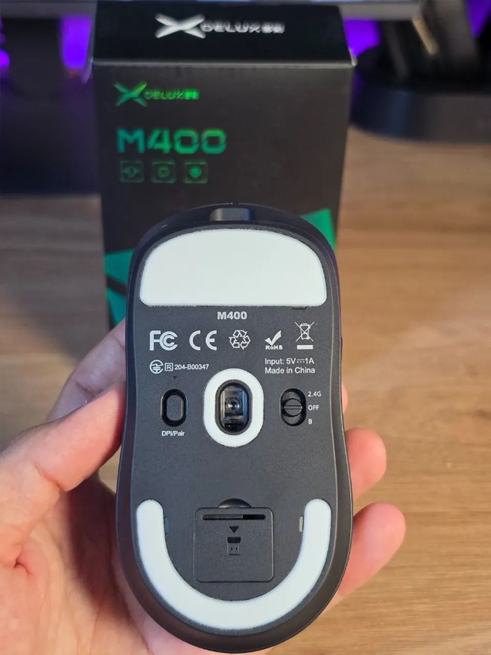 3 dias de uso - Mouse Delux M400 - Foto 2