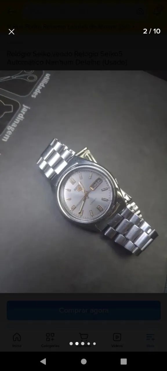 Relógio de pulso Seiko5 automático  - Foto 2