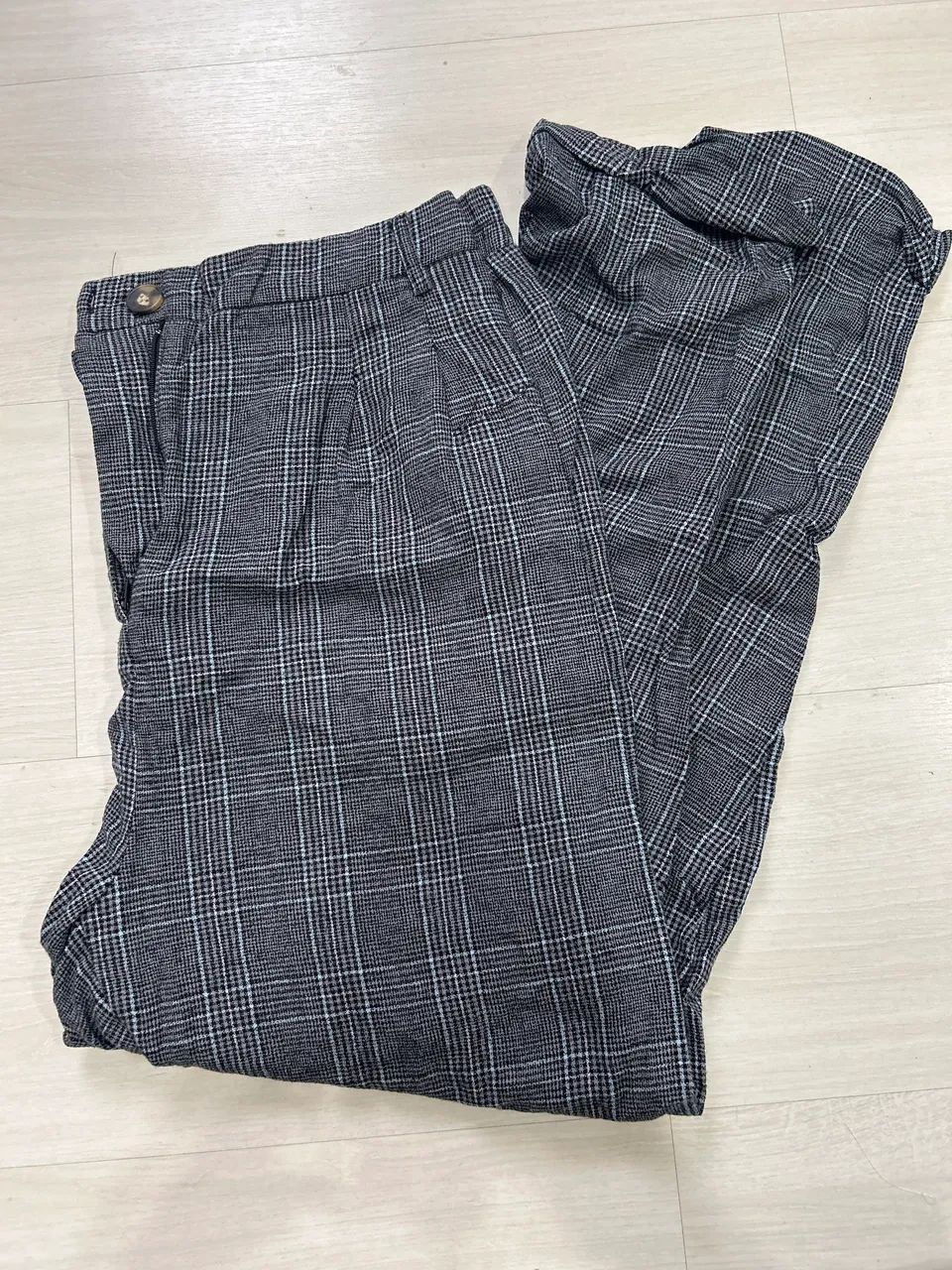 Calça xadrez