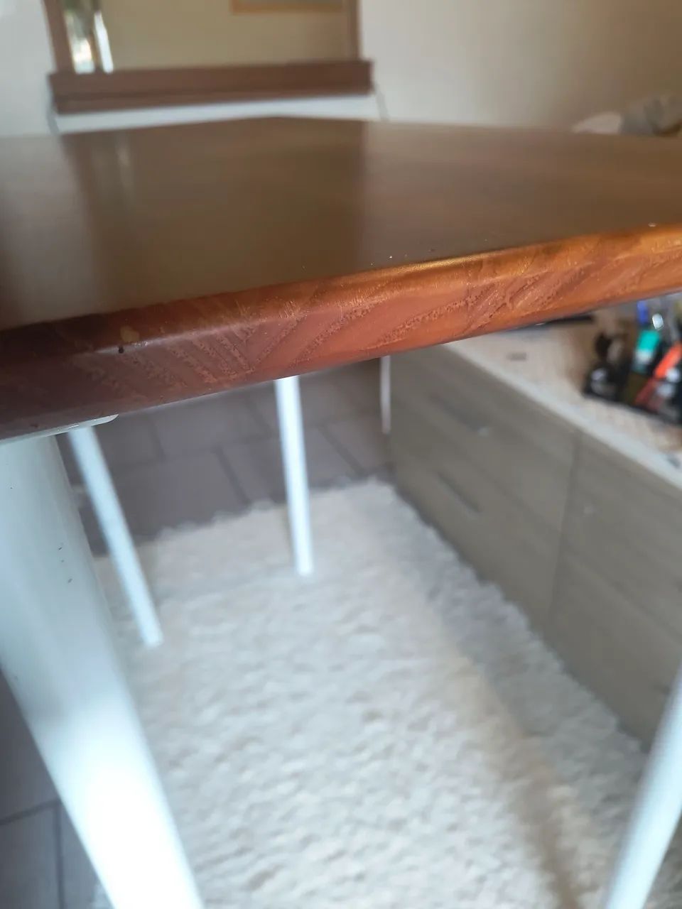 Mesa retangular Madeira 1,00 x 50 - Foto 4
