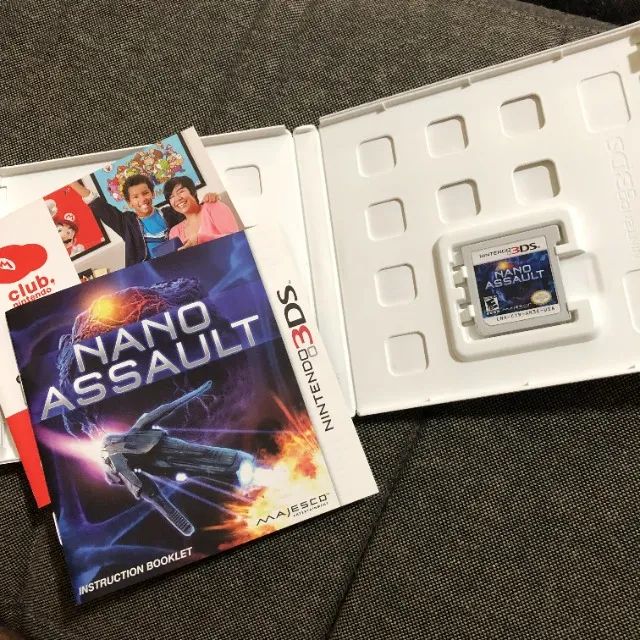 Nano Assault Nintendo 3DS Original Completo Americano - Jogos de