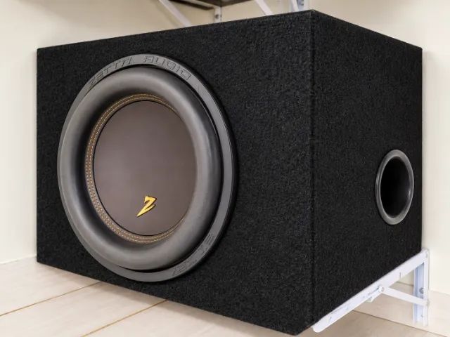 Subwoofer Zetta Audio X-12 Evo 1600RMS 12 polegadas 4+4 Ohms Preto