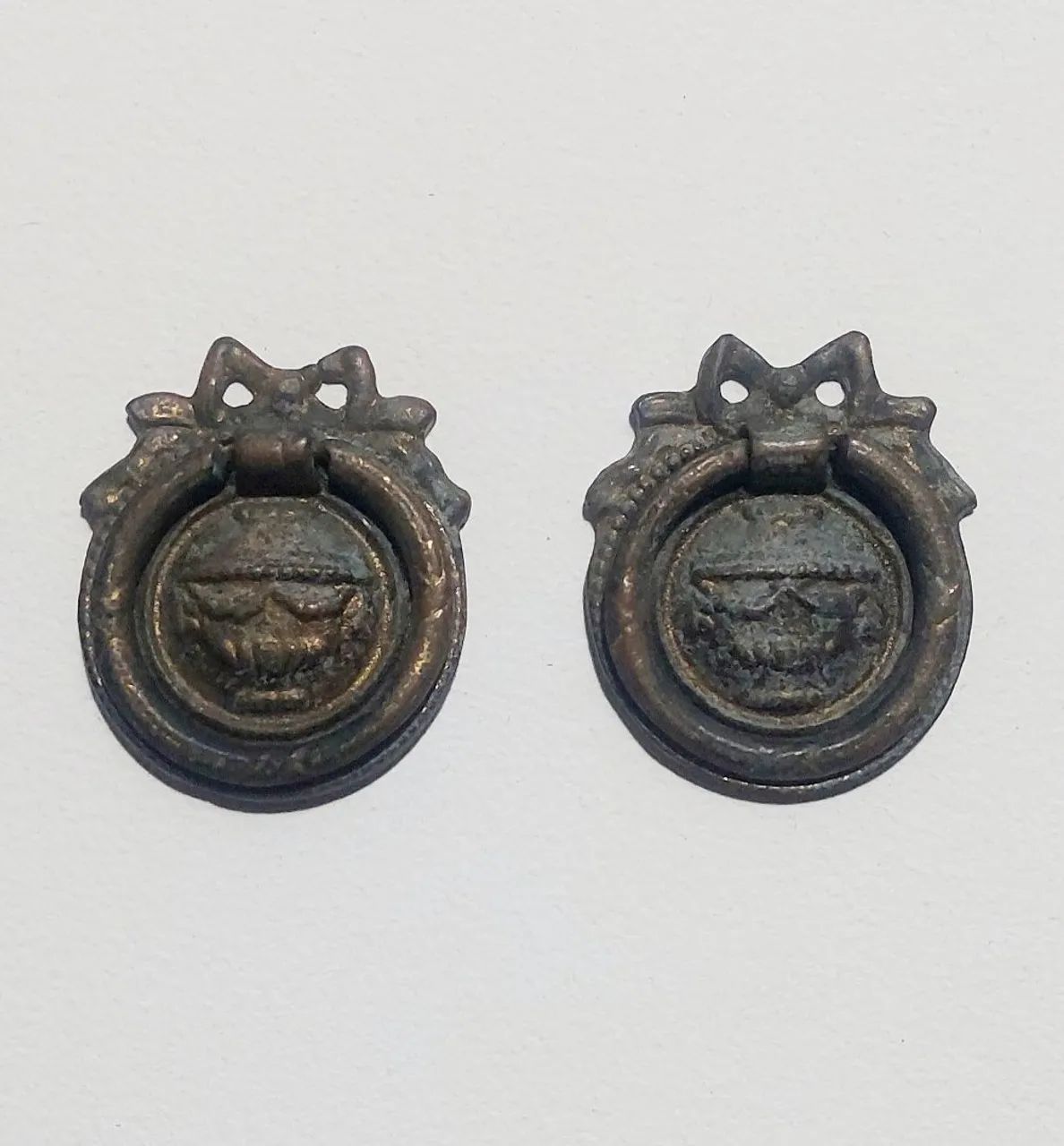 Aldravas Antigos Puxadores Bronze