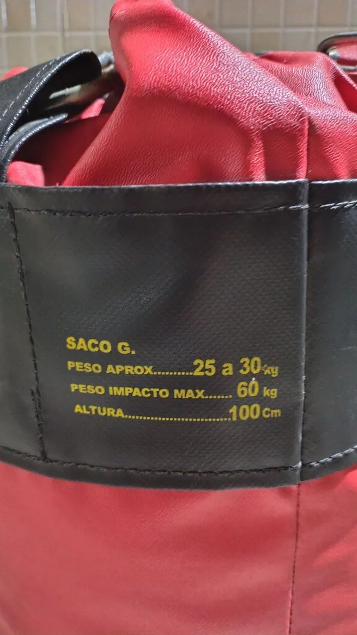 Saco de pancada 100cm 30kg - Foto 2