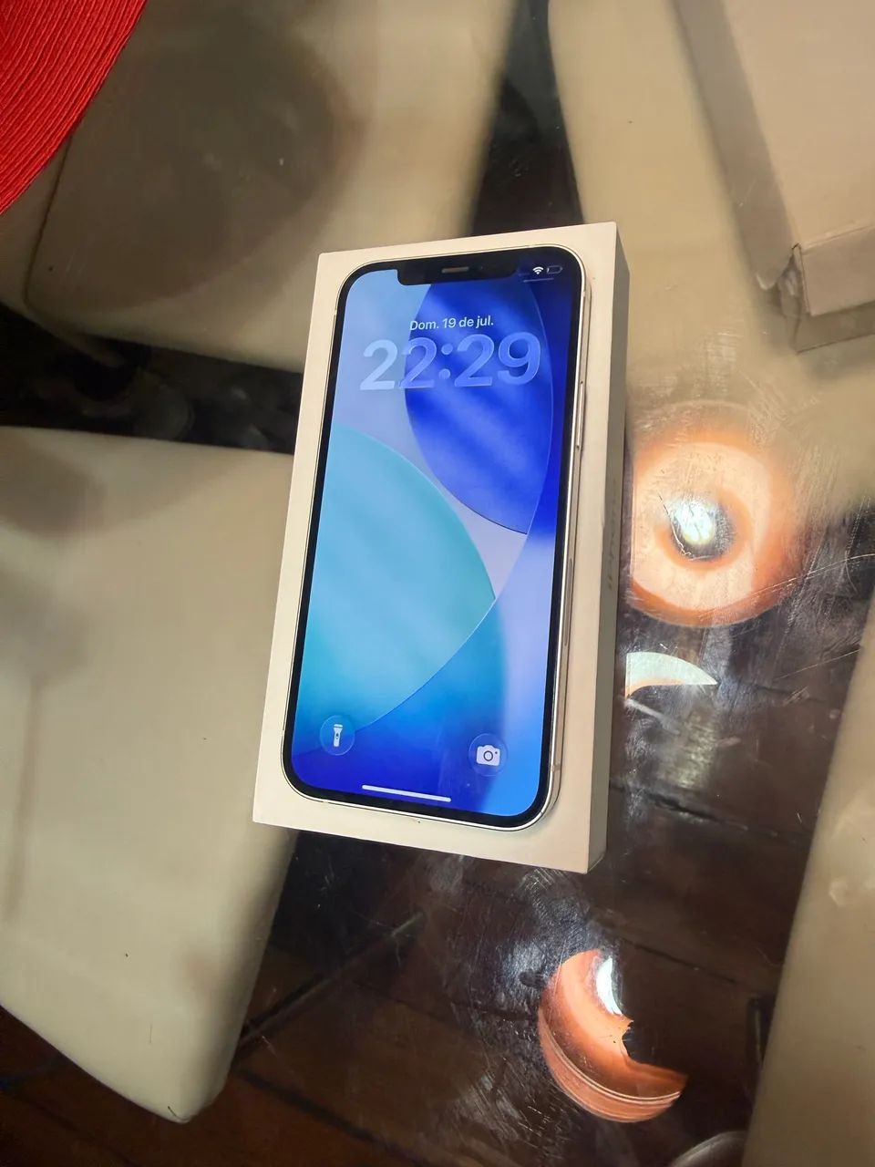 Iphone 12 branco - 64gb - bateria 80% - Foto 5
