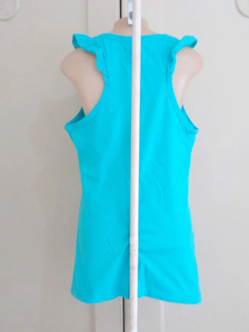 Camiseta regata Zara tam g - Foto 4