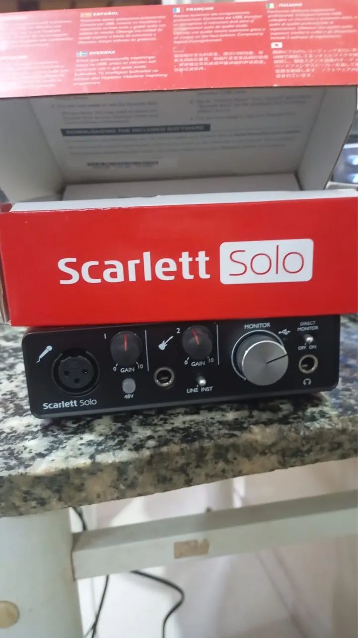 Placa de áudio Focusrite - Foto 2