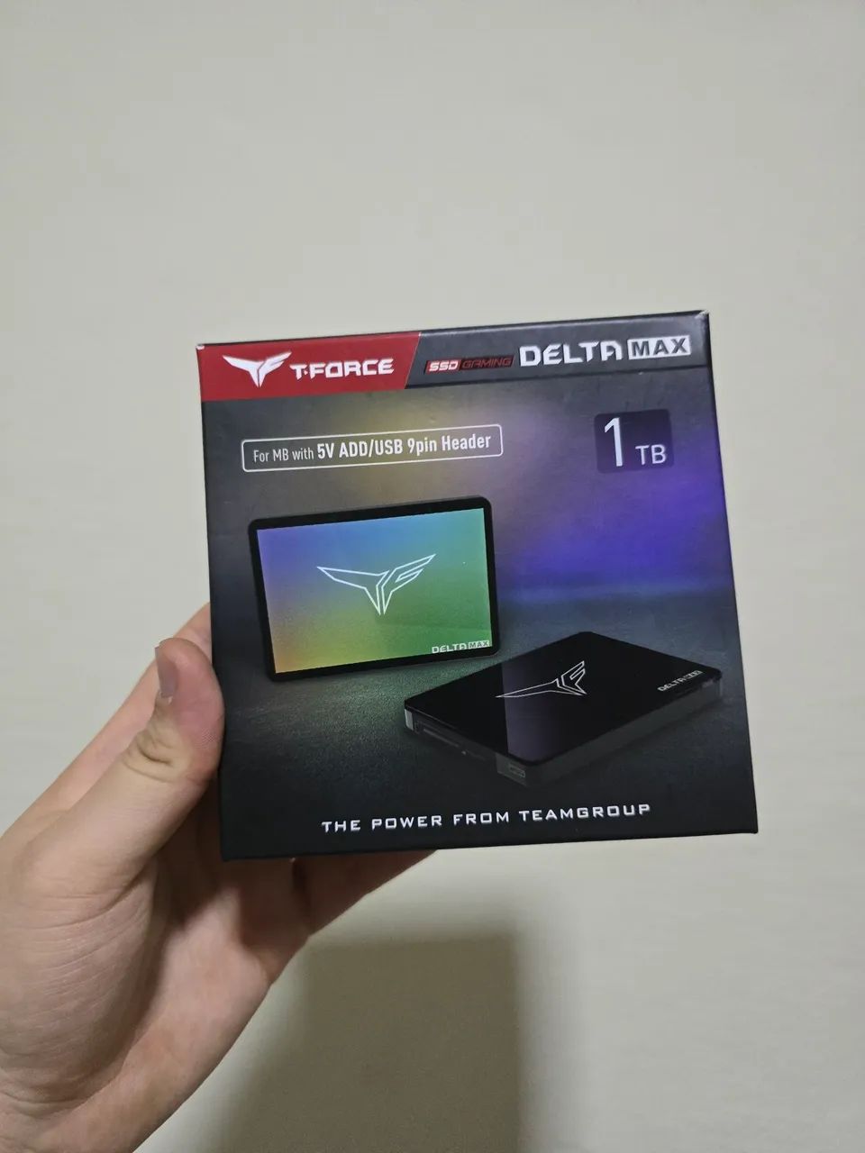 SSD 1TB SATA T-FORCE DELTA MAX COM TELINHA