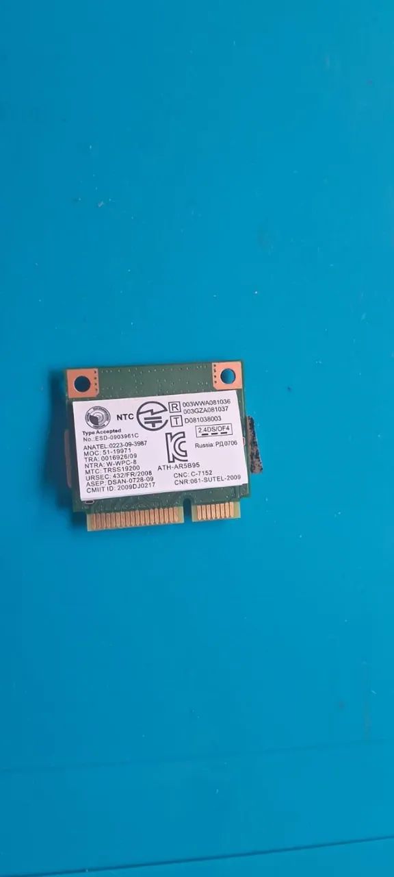 PLACA WIFI NOTEBOOK PCIe - Foto 2