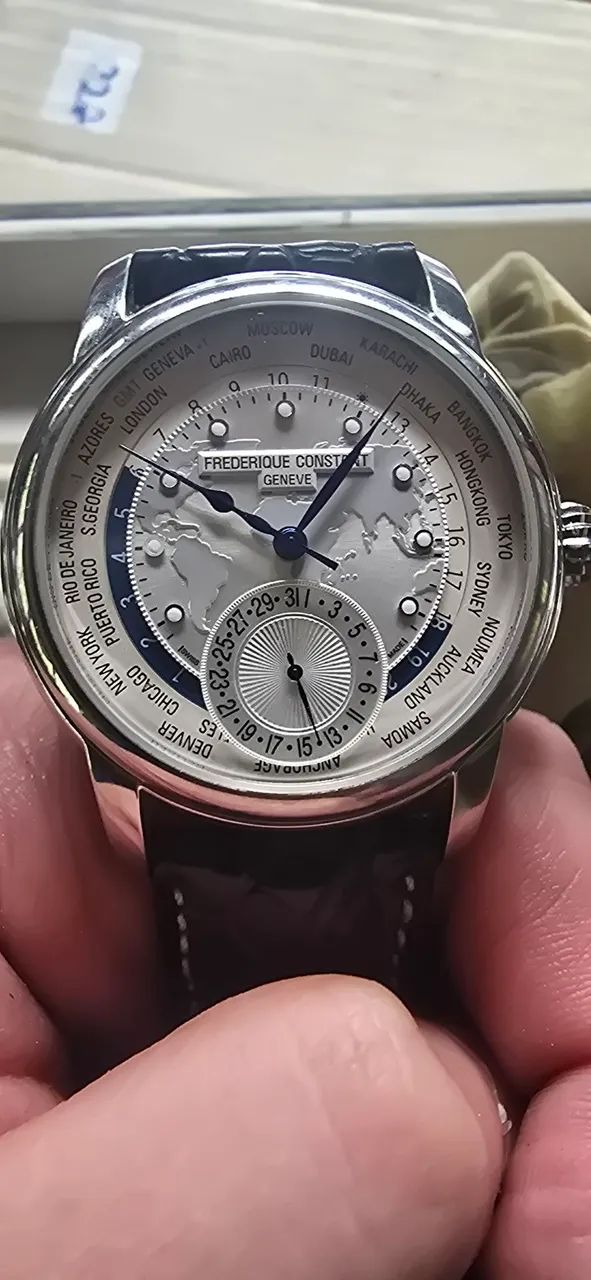 Relógio Frederique Constant World Timer