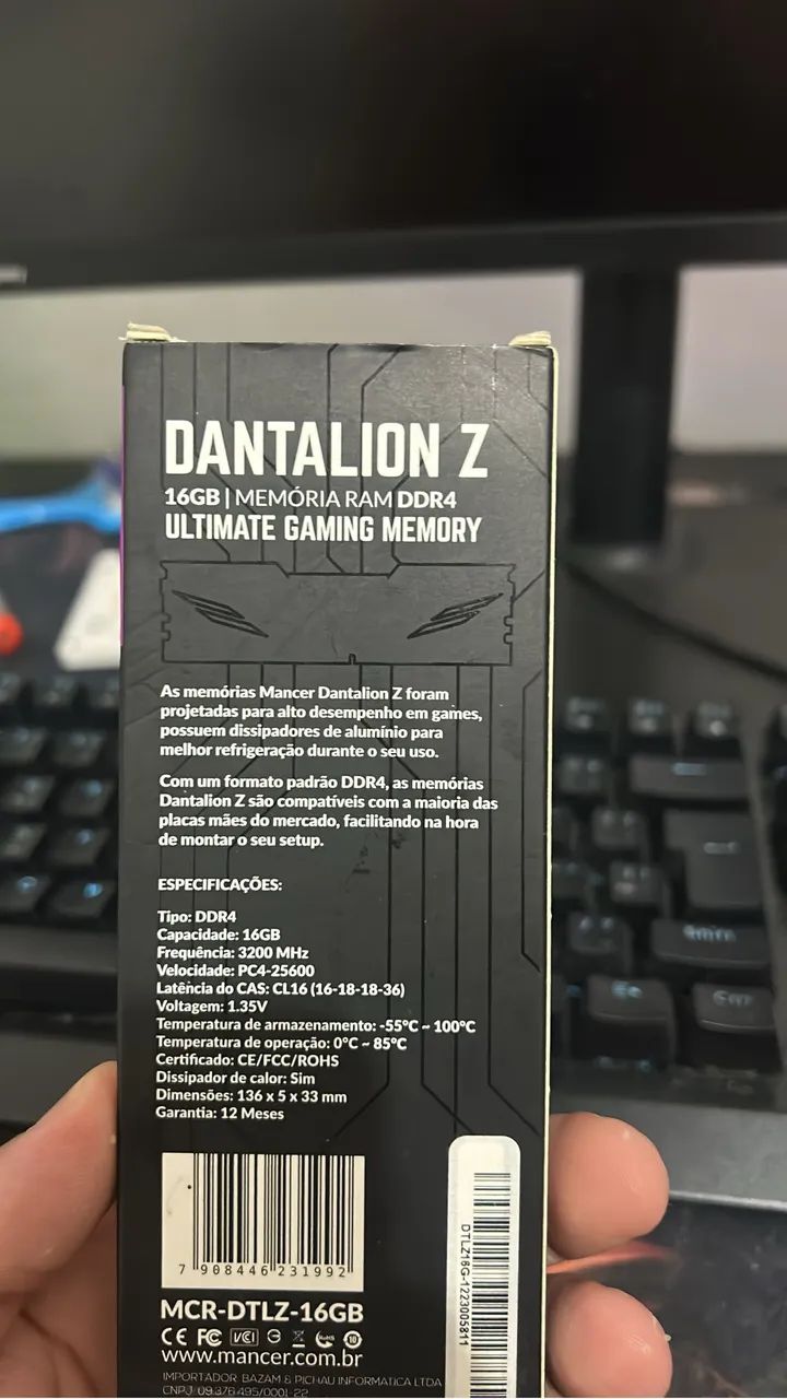 Memória 16gb DDR4 3200mhz - Foto 2