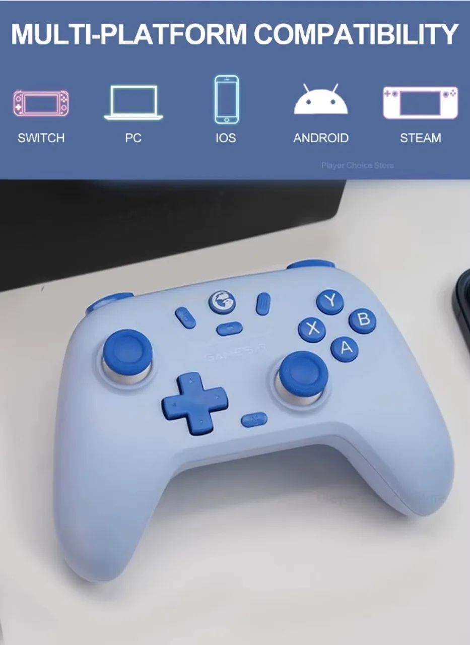 Lacrado. Controle PC Computador, iOS, Android, Nintendo Switch. Gamesir Nova Lite - Foto 4