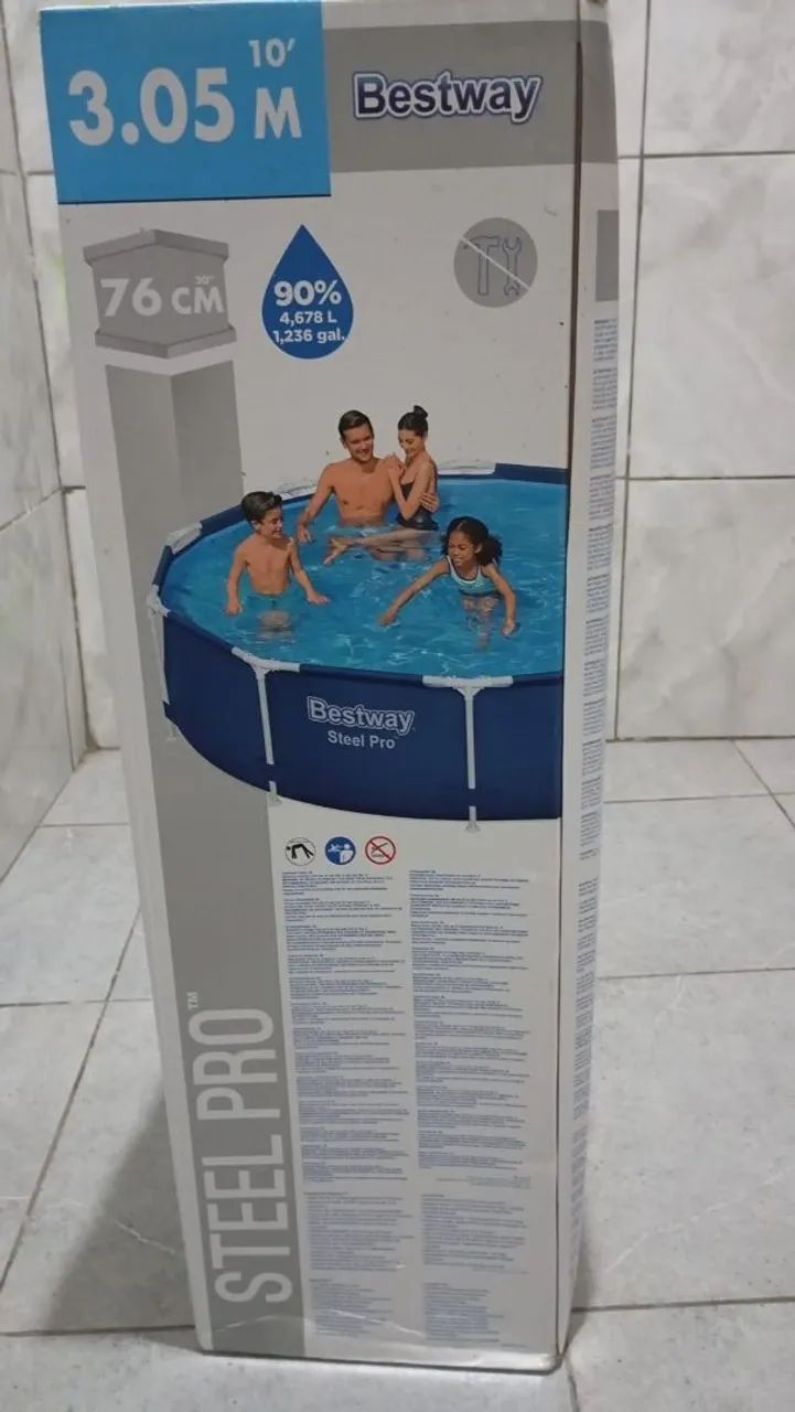 Piscina usada apenas uma vez  - Foto 3