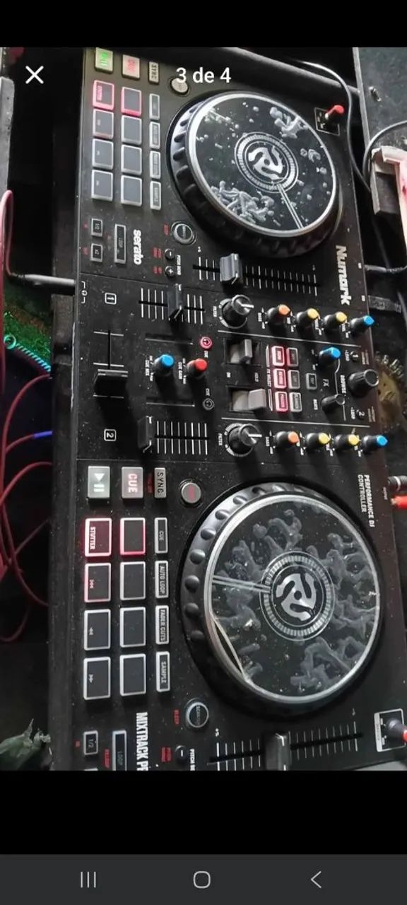 Controladora numark mixtrack pro fx no case - Foto 3