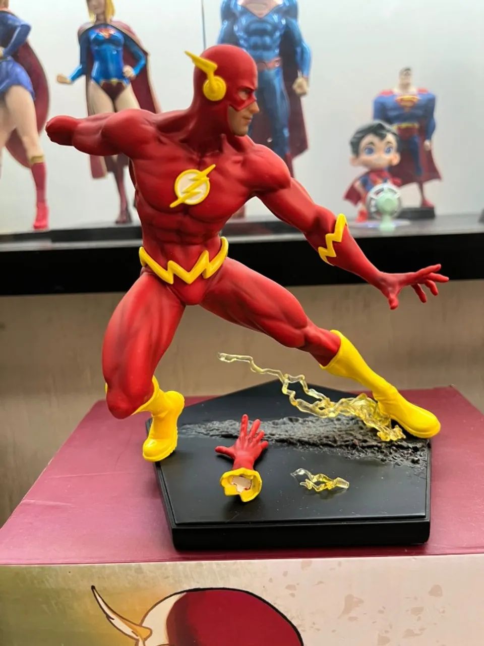 The Flash Iron Studios Dc Comics By Ivan Reis Art Scale 110 (Usado) - Foto 3