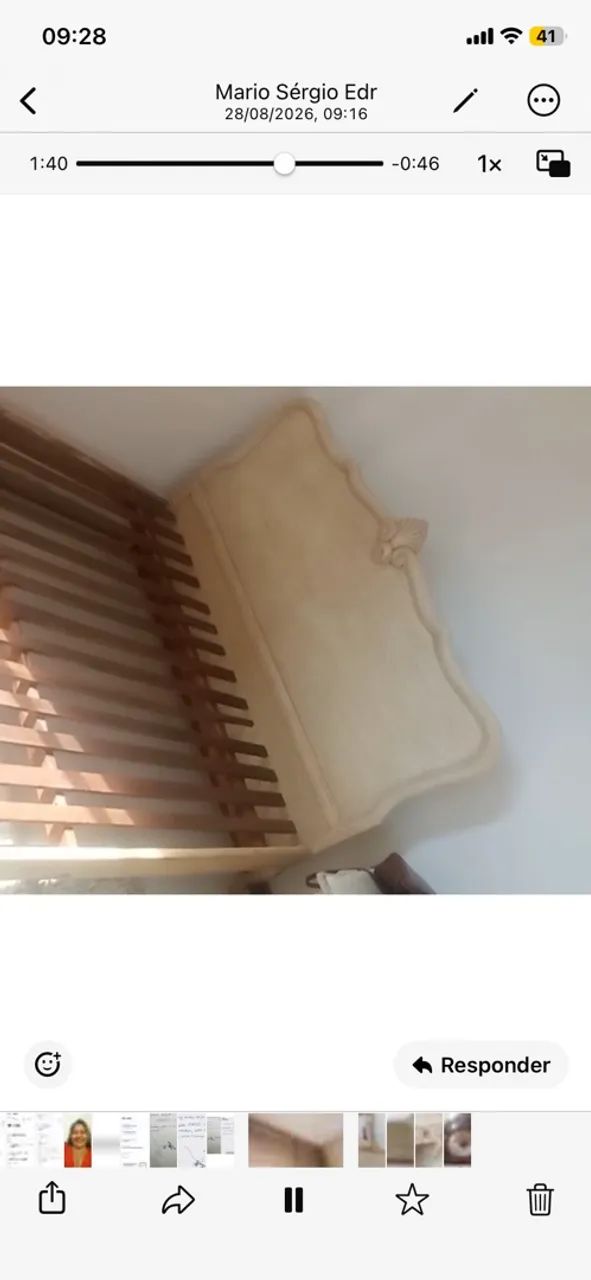 Cama casal estilo Vintage - Foto 4