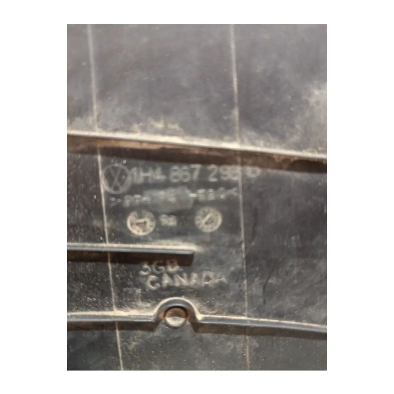 Acabamento Moldura Coluna Vw Golf Mk3 1995 A 1998 Inferior D - Foto 6