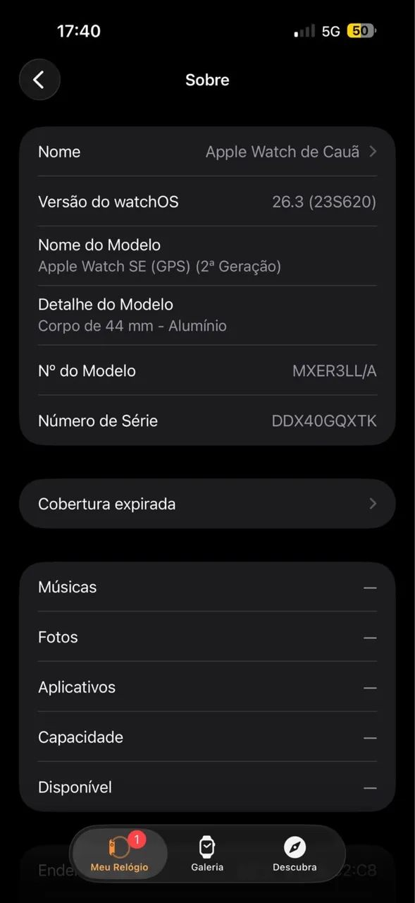 Apple Watch SE (GPS) (2a Geração) - Foto 2