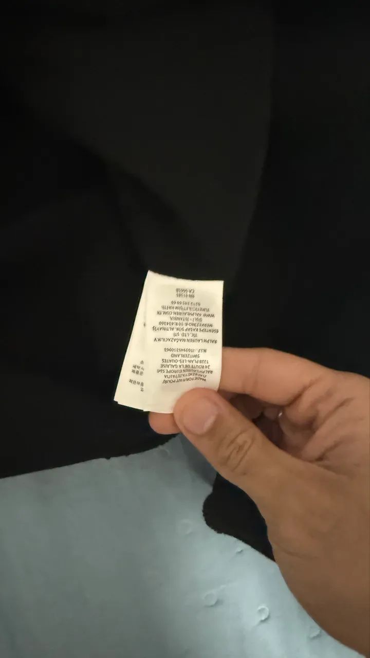 Suéter quarterzip Ralph Lauren Tamanho P - Foto 4