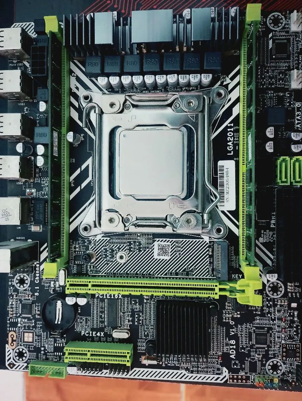 Kit xeon 2620 V2  12 gb ram 