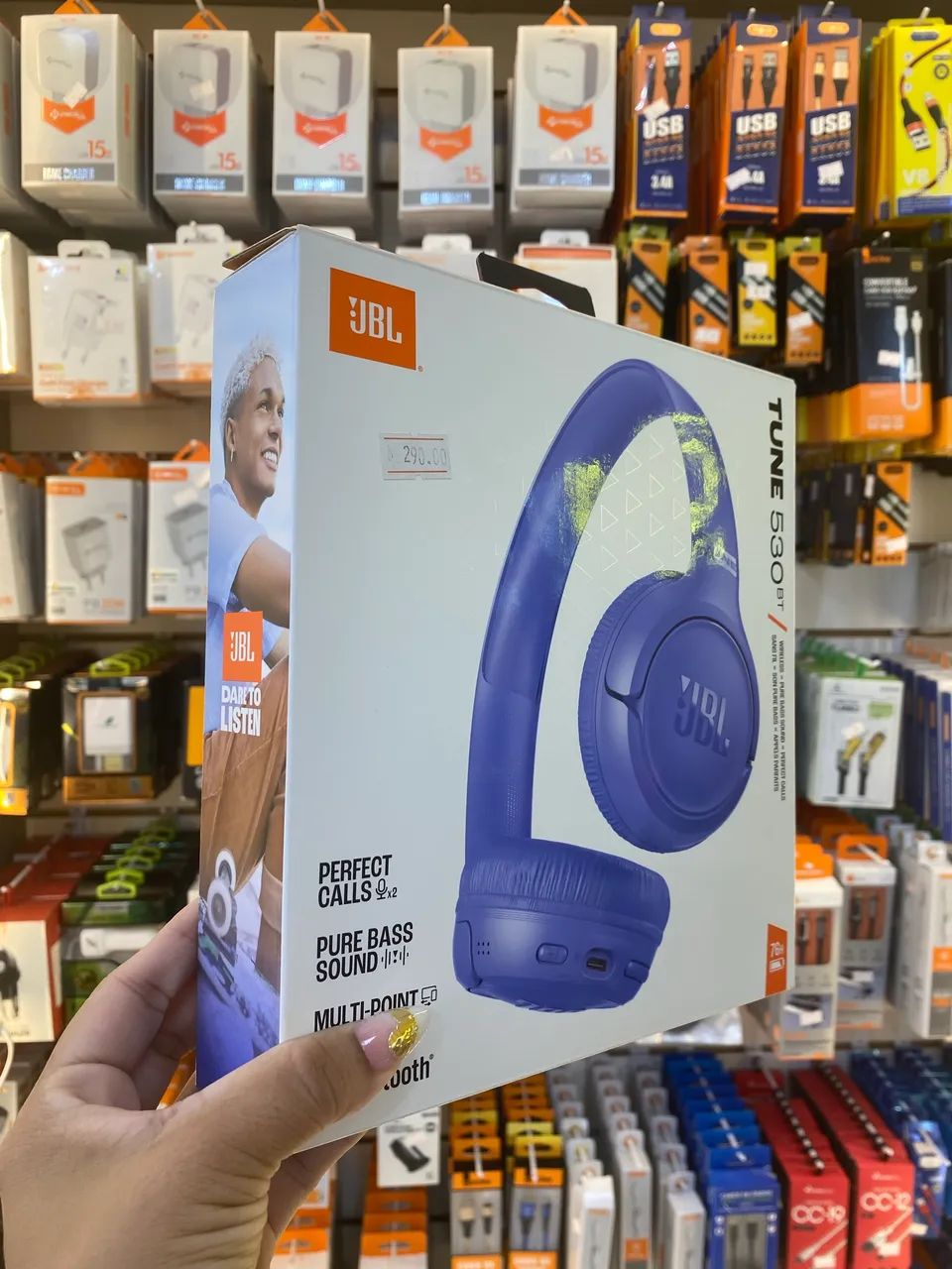 FONE DE OUVIDO JBL TUNE 530bt - Foto 4