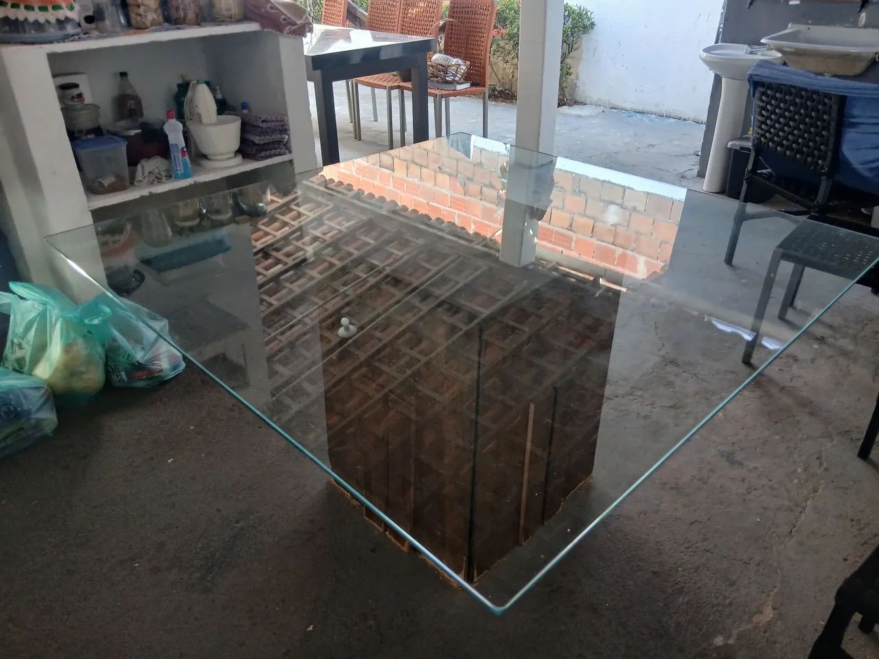 Mesa de vidro - Foto 4
