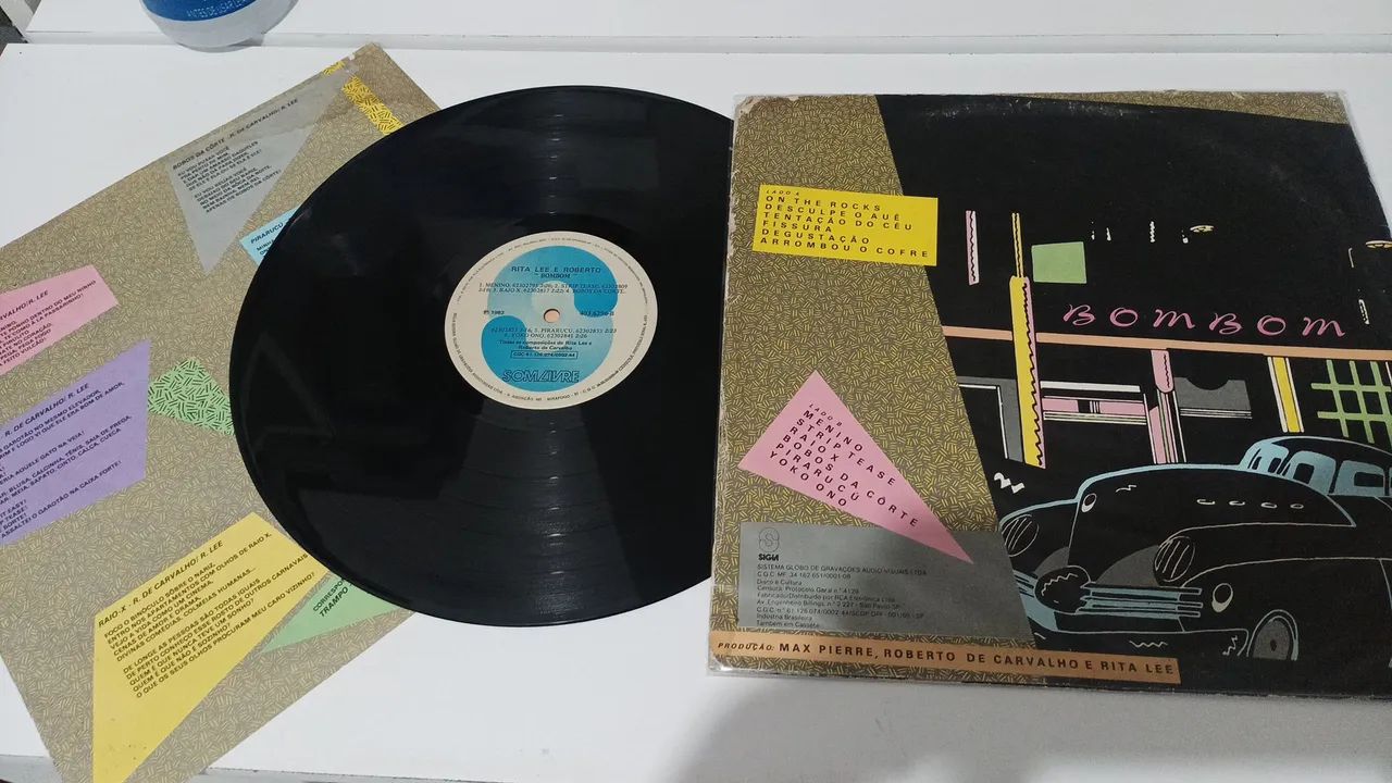 Rita Lee - BomBom - Desculpa o Aue - Lp vinil - Foto 3