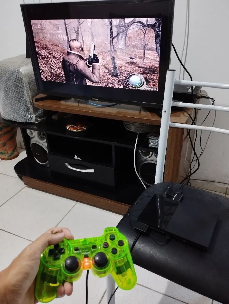 Playstation 2 desbloqueado com leitor - Foto 4