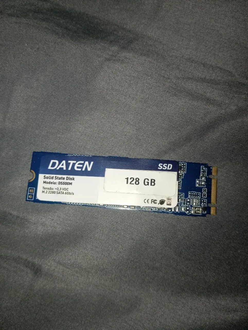 Sdd NVME 128gb, com Windows 