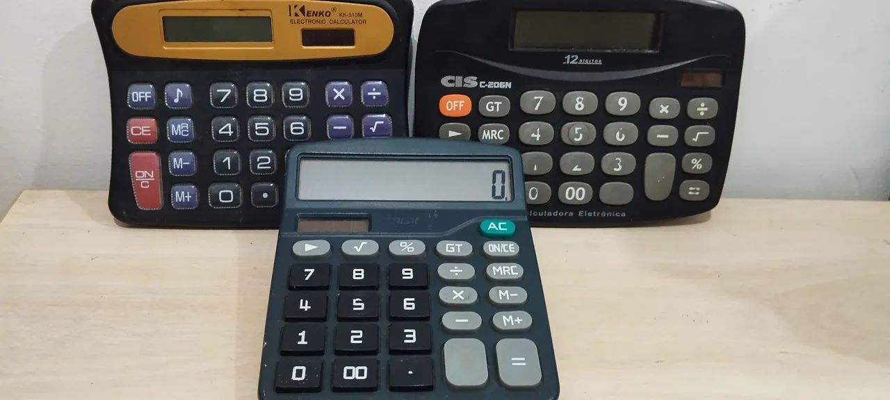 Calculadora Kit com 3 peças  - Foto 5