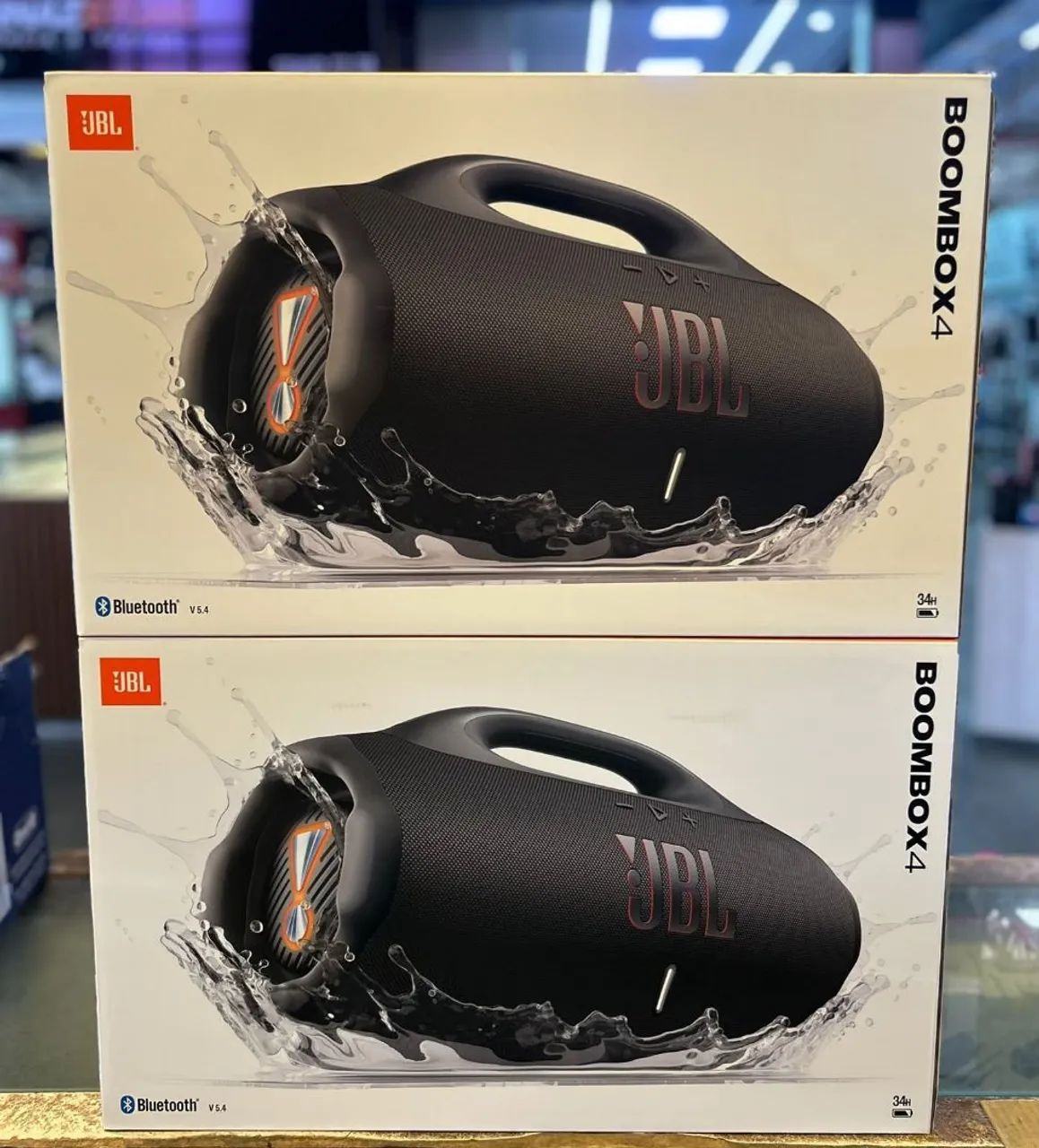 (Nova + NF) JBL Boombox 4 com NF e garantia de 1 ano