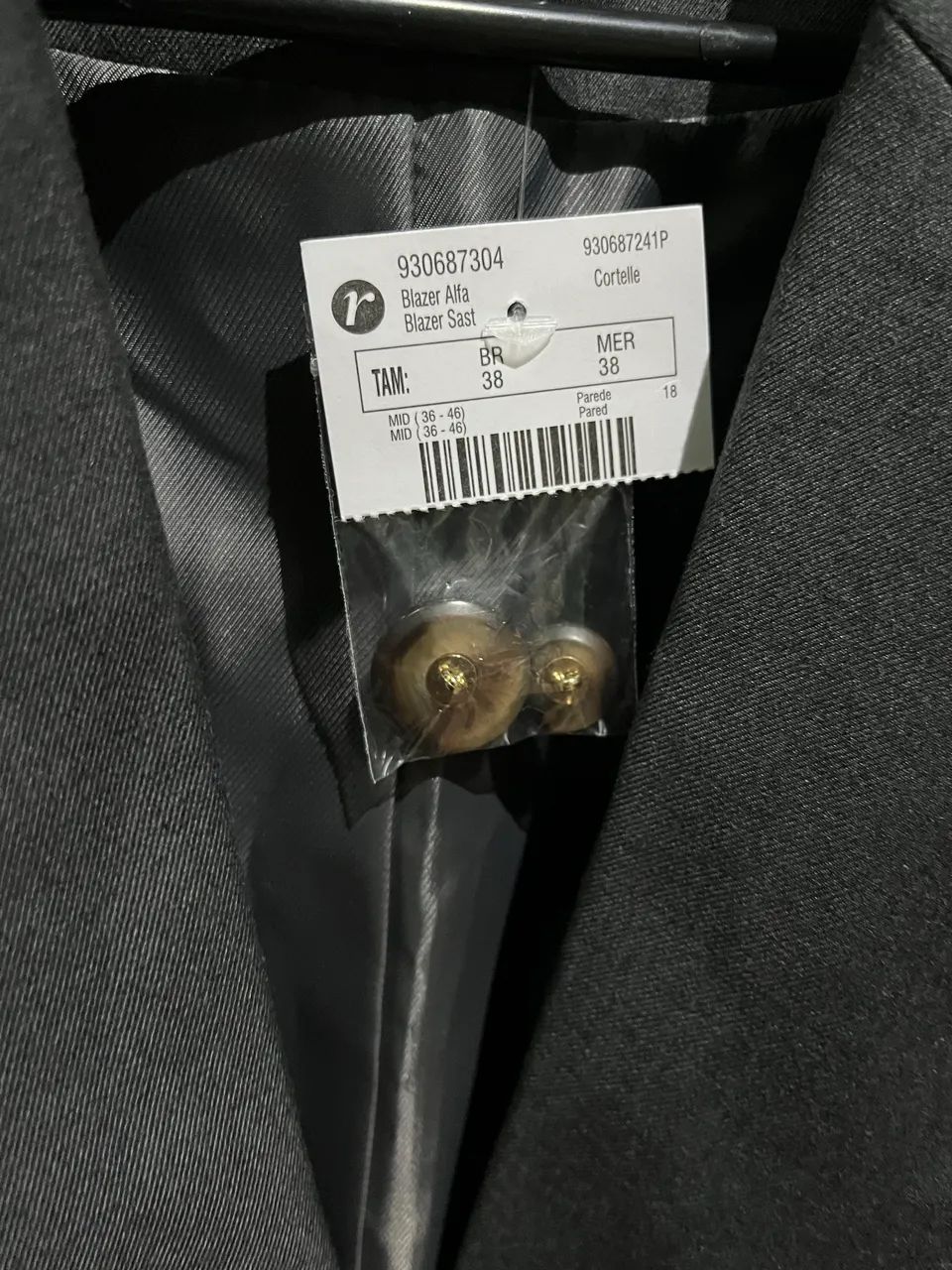 Blazer Renner feminino 38 - Foto 3