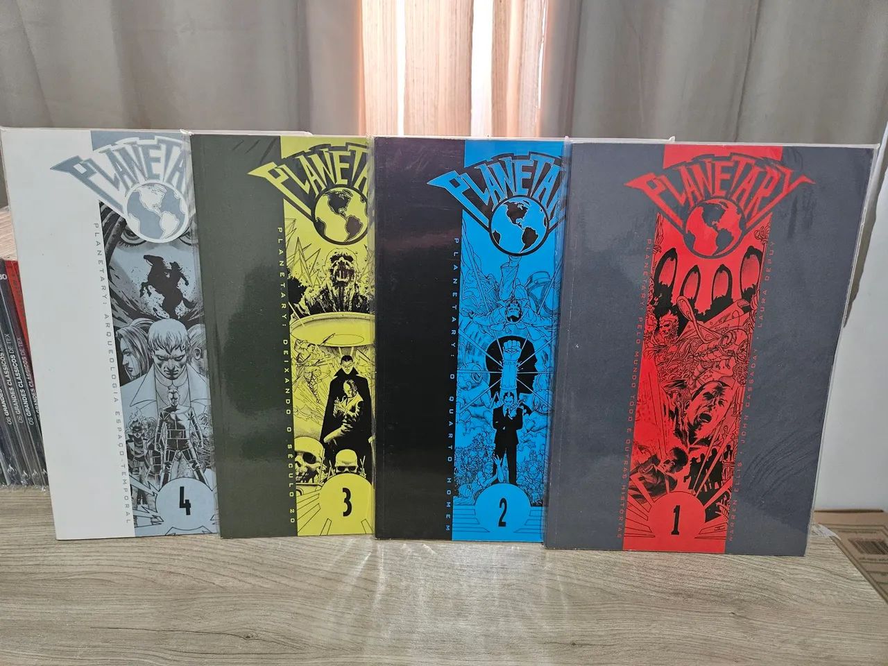 Planetary 1 ao 4 (completo Panini)