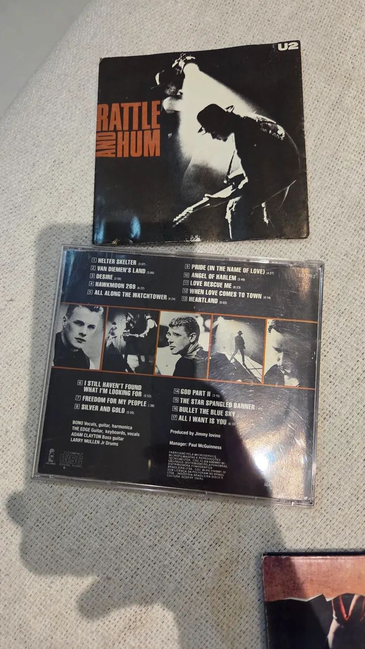 U2 rattle and hum e U2 outros interpretes - Foto 3