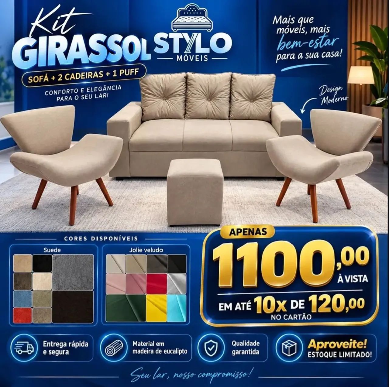 Kit Girassol em promoção