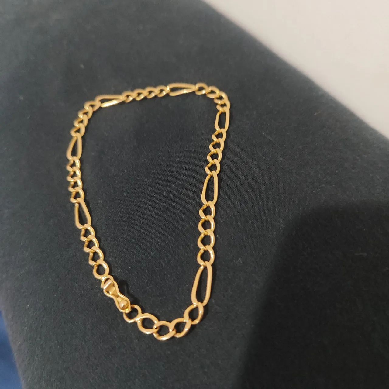 Pulseira maciça ouro 
