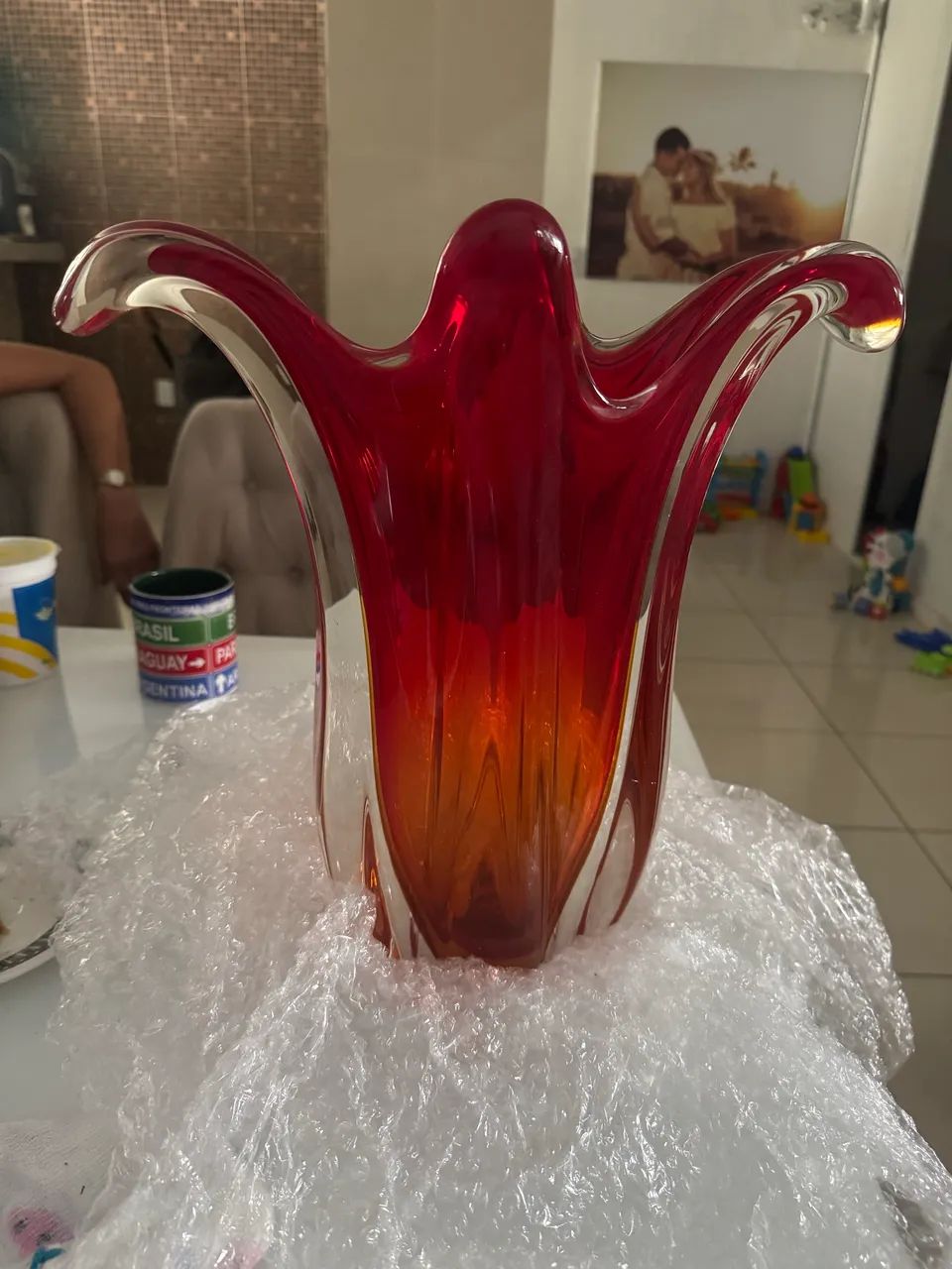 Vaso de Cristal Murano  - Foto 3